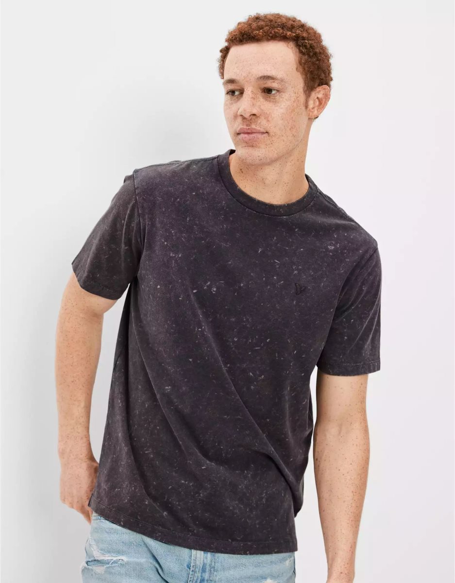 T Shirts American Eagle AE Super Soft Washed Multicolore Homme | DGH-26520185